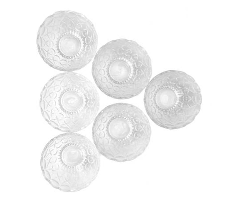 Glass Serving Bowl Set 6