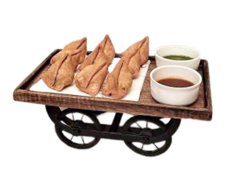 Thela Shape Wooden Platter