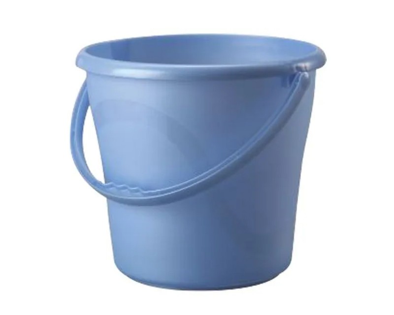 Ratan Plastic Bucket With Handle