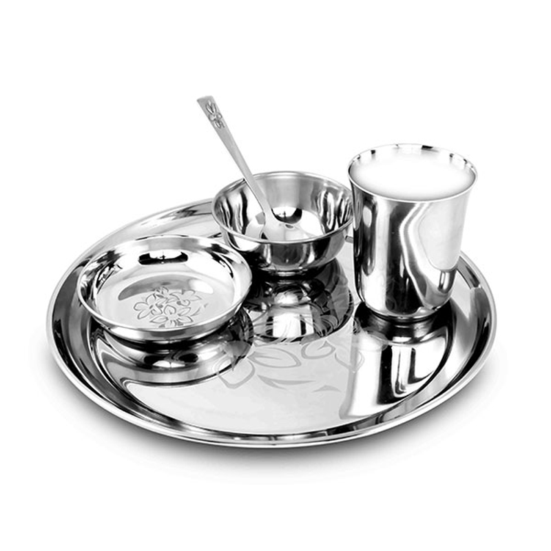 Lotus Thali (Set of 5 Pcs)