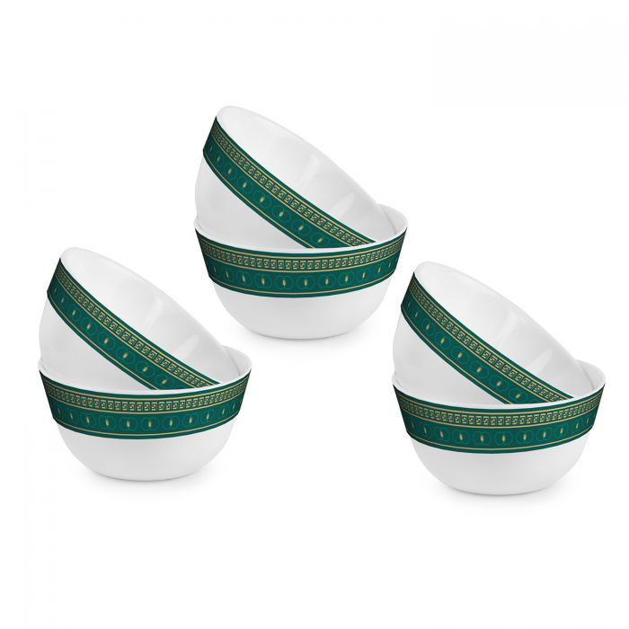 Zarah Platini Veg Bowl Set Green Emerald