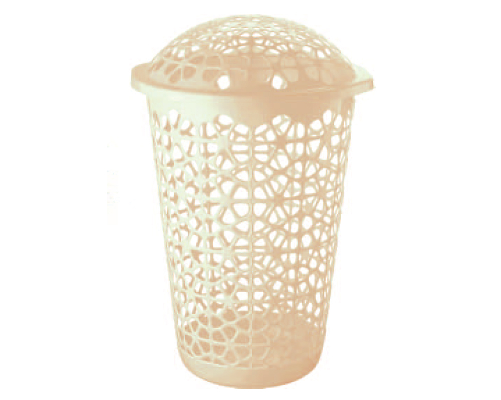 Ratan Big Laundry Basket with Lid