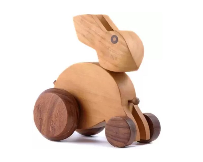 Wooden Hand Made Rabbit