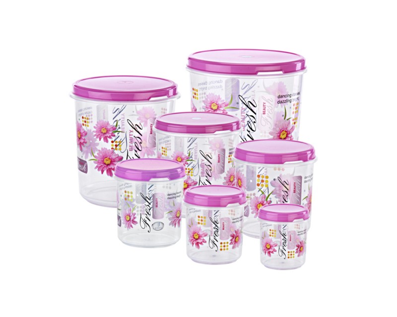 Store well Container 7 Pcs Set Printed