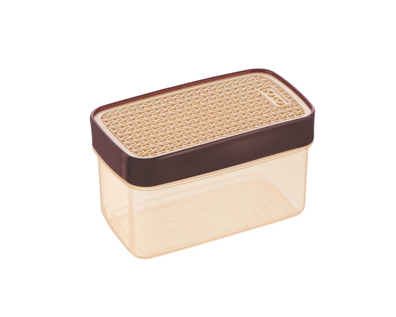 Vacu Fresh Rectangle Container 101 (3 Pcs Set) Tr. Plain