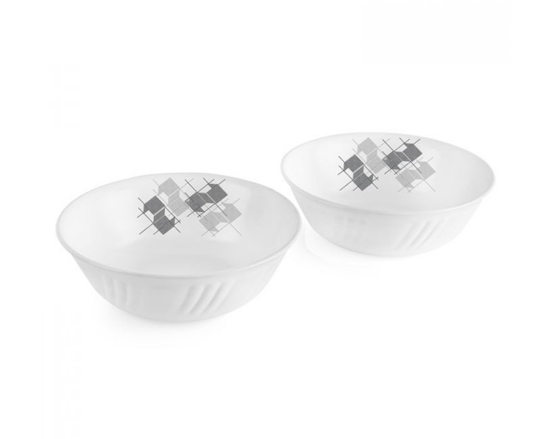 Dazzle Noodle Bowl Set Linear Glaze